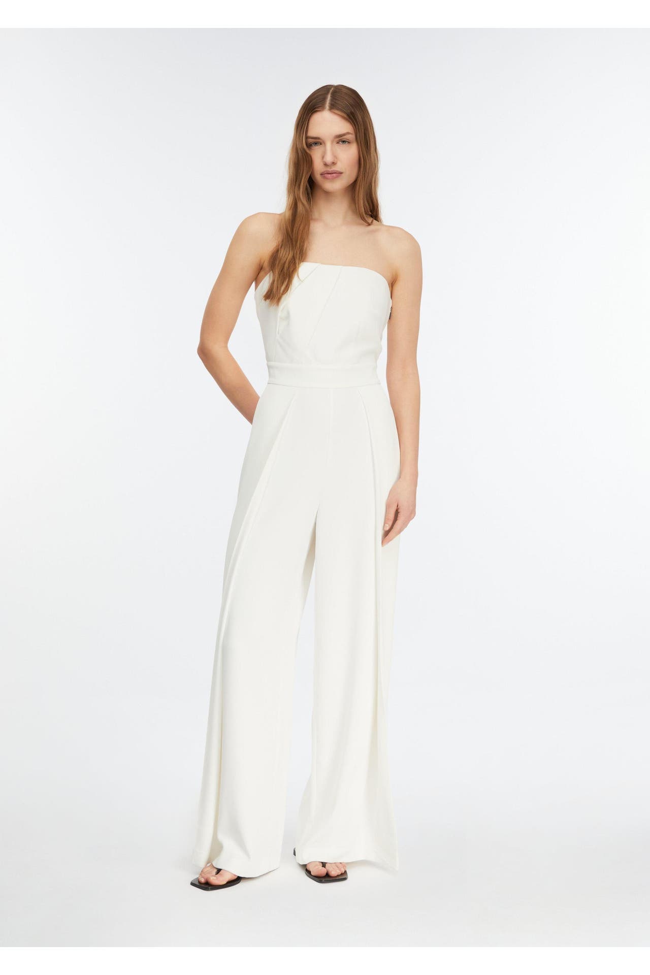 COMMA, Jumpsuit 0120_weiß Flared, Bild 1