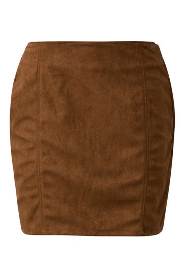 QS BY S.OLIVER Minirock 0009_cognac