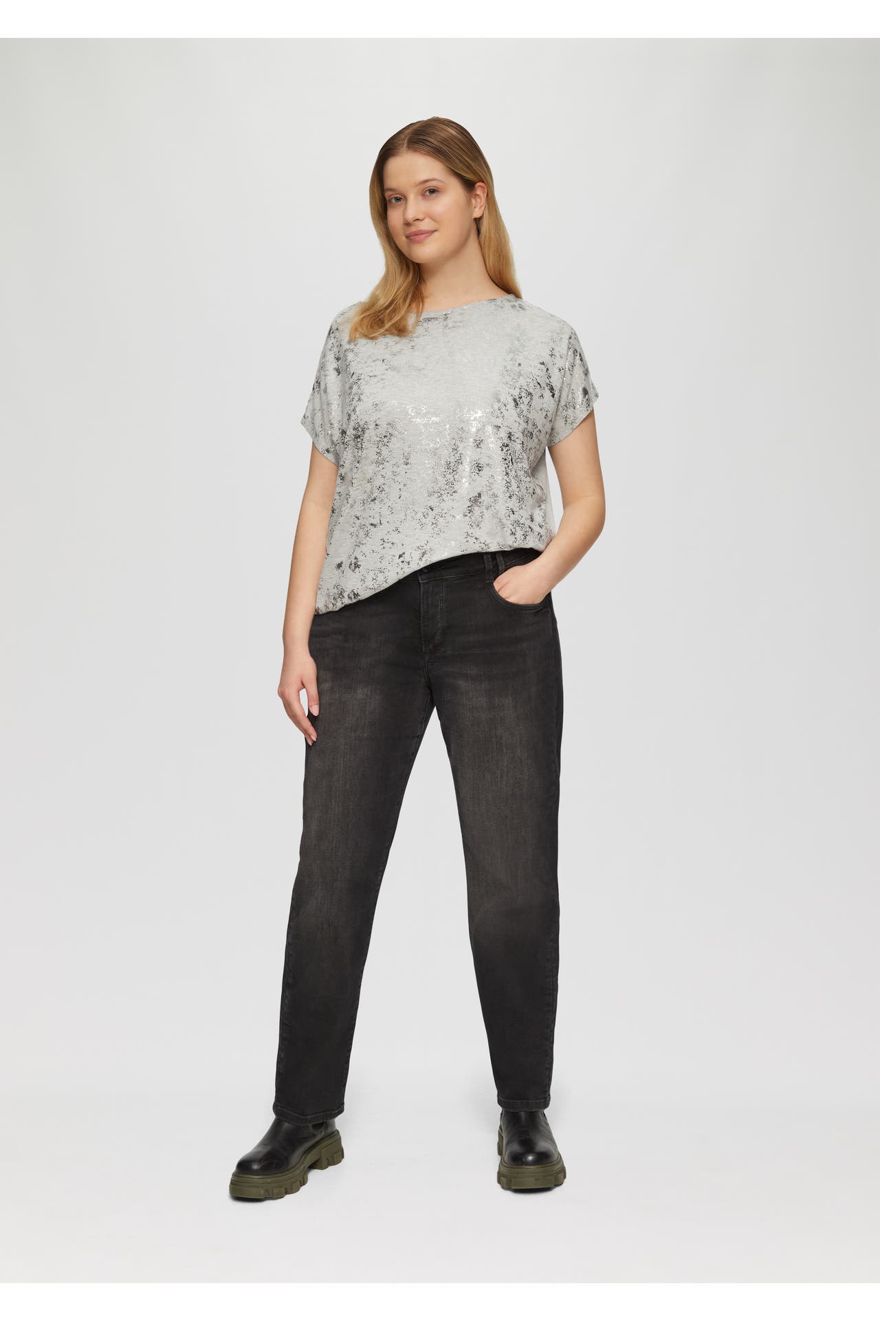 S.OLIVER T-Shirt 94D0_grau meliert, Bild 1