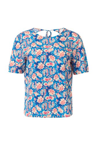 COMMA, Blusenshirt 62A9_blau
