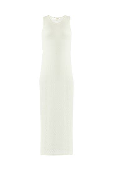 QS BY S.OLIVER Midikleid 0200_ecru