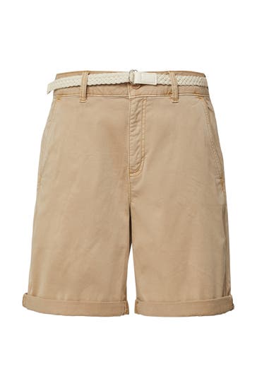 S.OLIVER Short 8404_sandstein Tapered