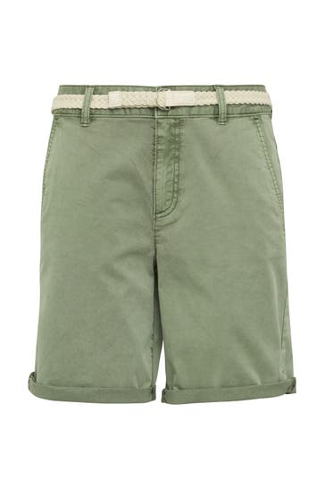 S.OLIVER Short 7369_olivgrün Tapered