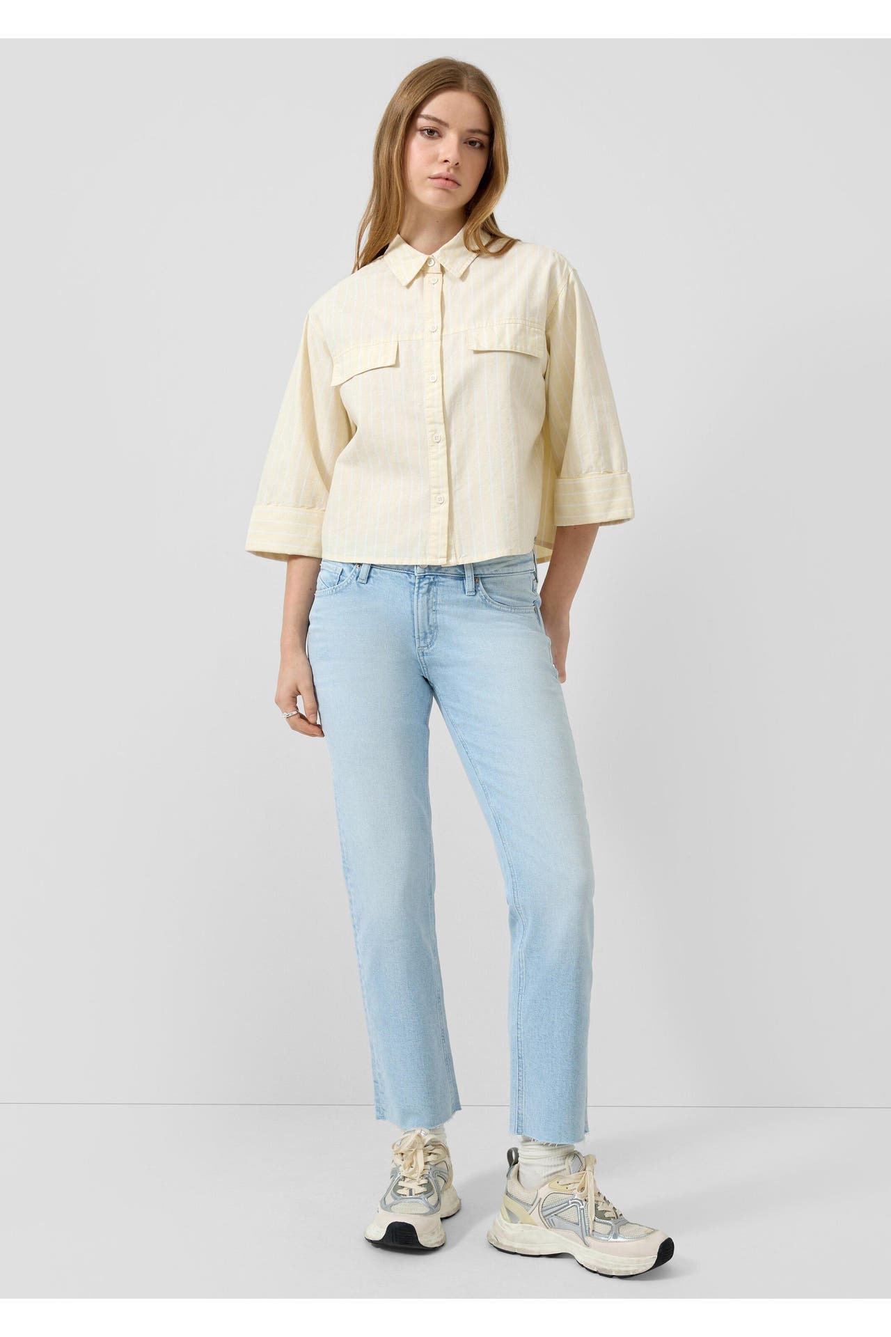 QS BY S.OLIVER Casual-Bluse 11G0_helles zitrone, Bild 1