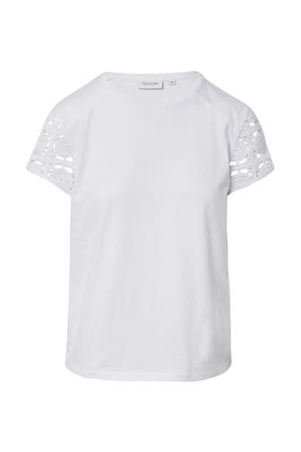 COMMA, T-Shirt 0100_weiß