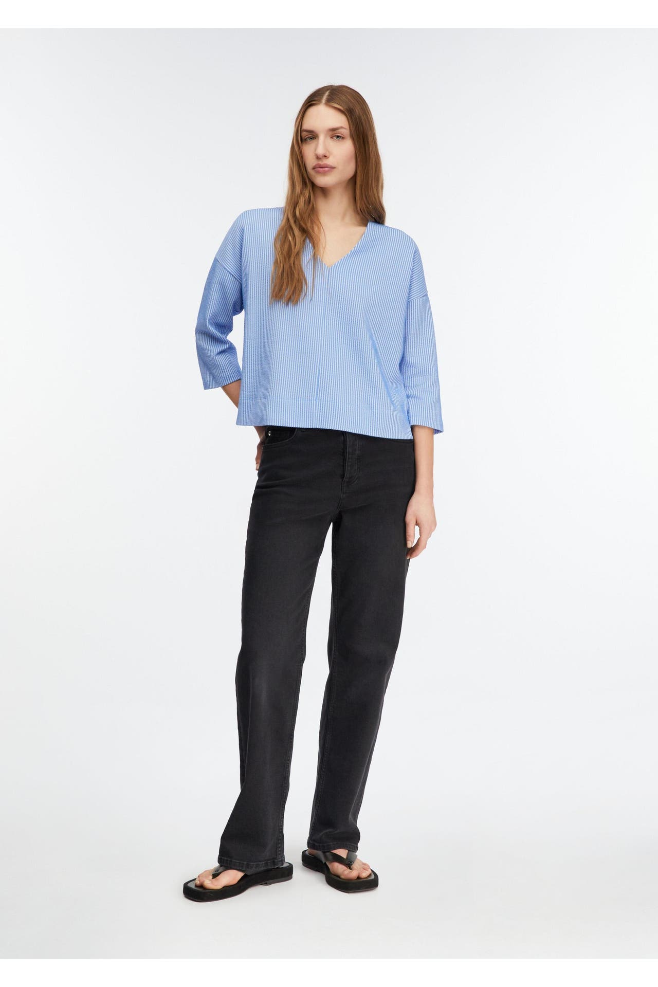 COMMA, Sweatshirt 54J0_hellblau, Bild 1