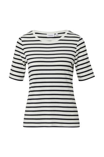 COMMA, T-Shirt 01G0_weiß