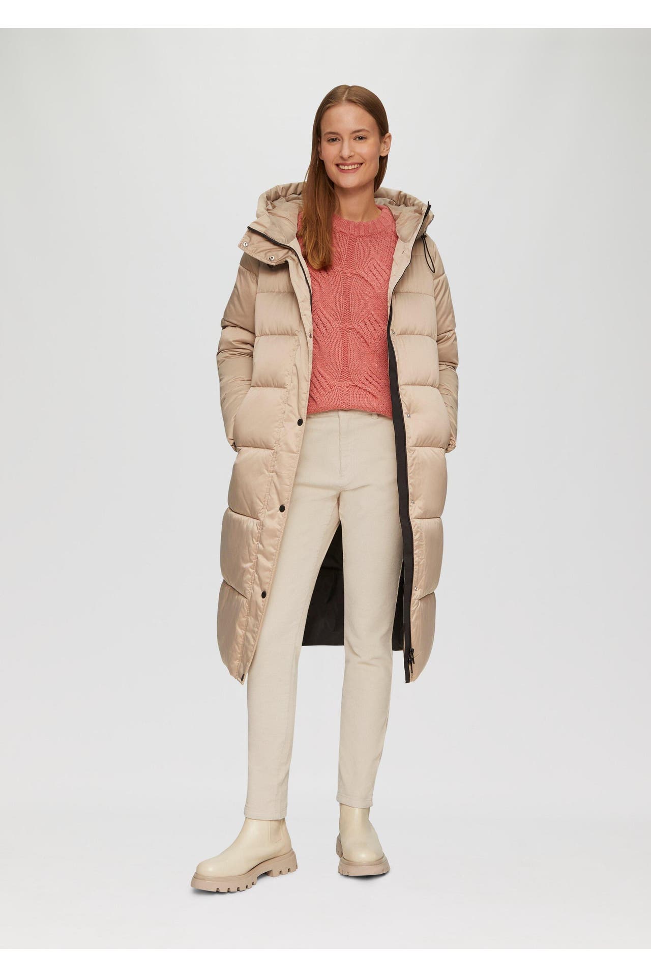 S.OLIVER Stoffhose 8100_beige Slim, Bild 1