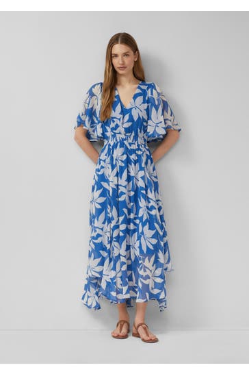 S.OLIVER Maxikleid 56A2_ozeanblau