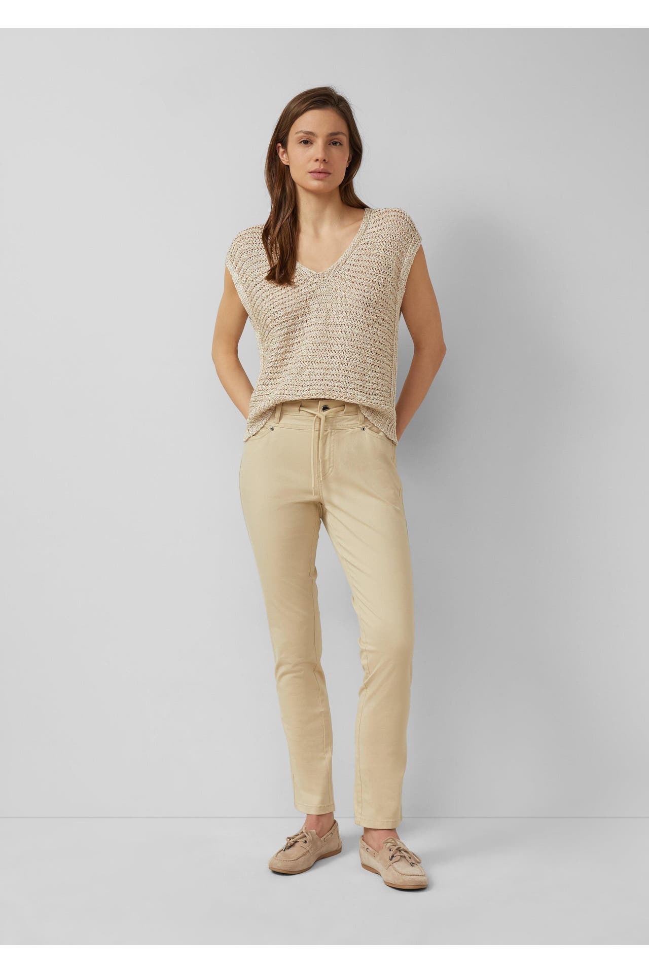 S.OLIVER Stoffhose 8167_beige Tapered, Bild 1
