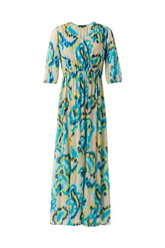 COMMA, Maxikleid 01B8_weiß