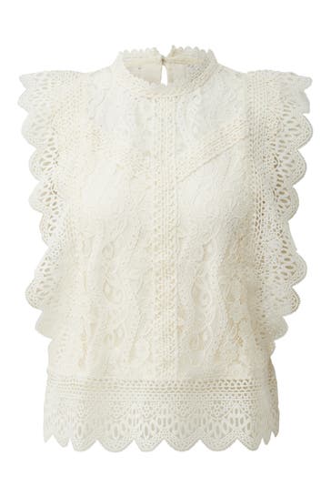 QS BY S.OLIVER Blusenshirt 0200_creme