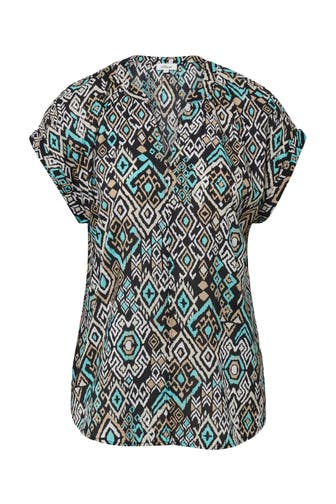 S.OLIVER Blusenshirt 99A2_schwarz
