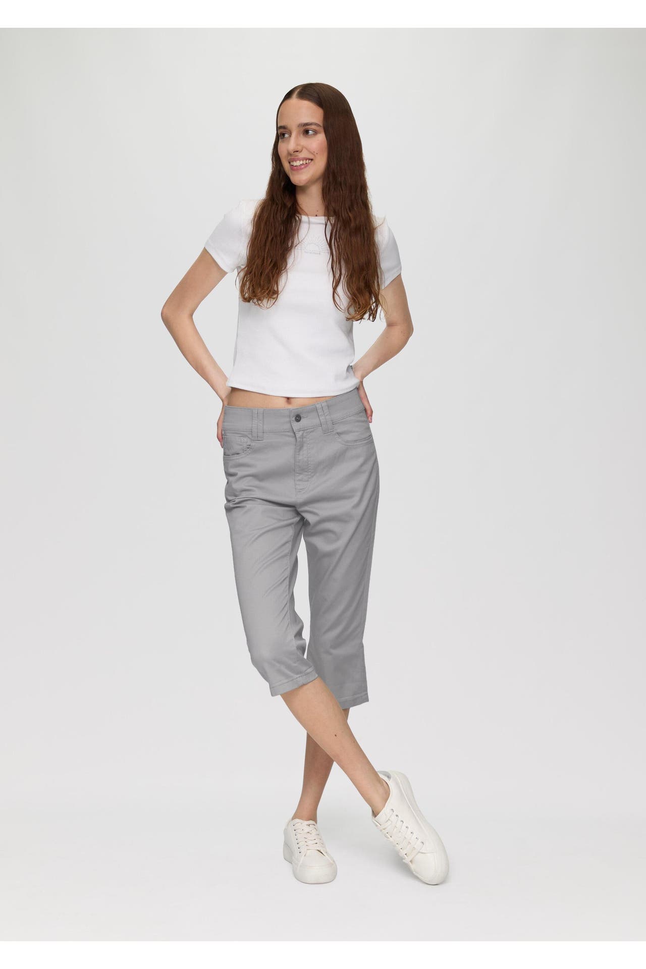 QS BY S.OLIVER Stoffhose 9203_grau Tapered, Bild 1