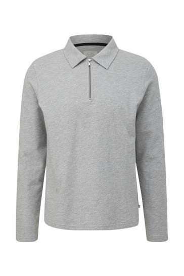QS BY S.OLIVER Longsleeve 9400_grau meliert
