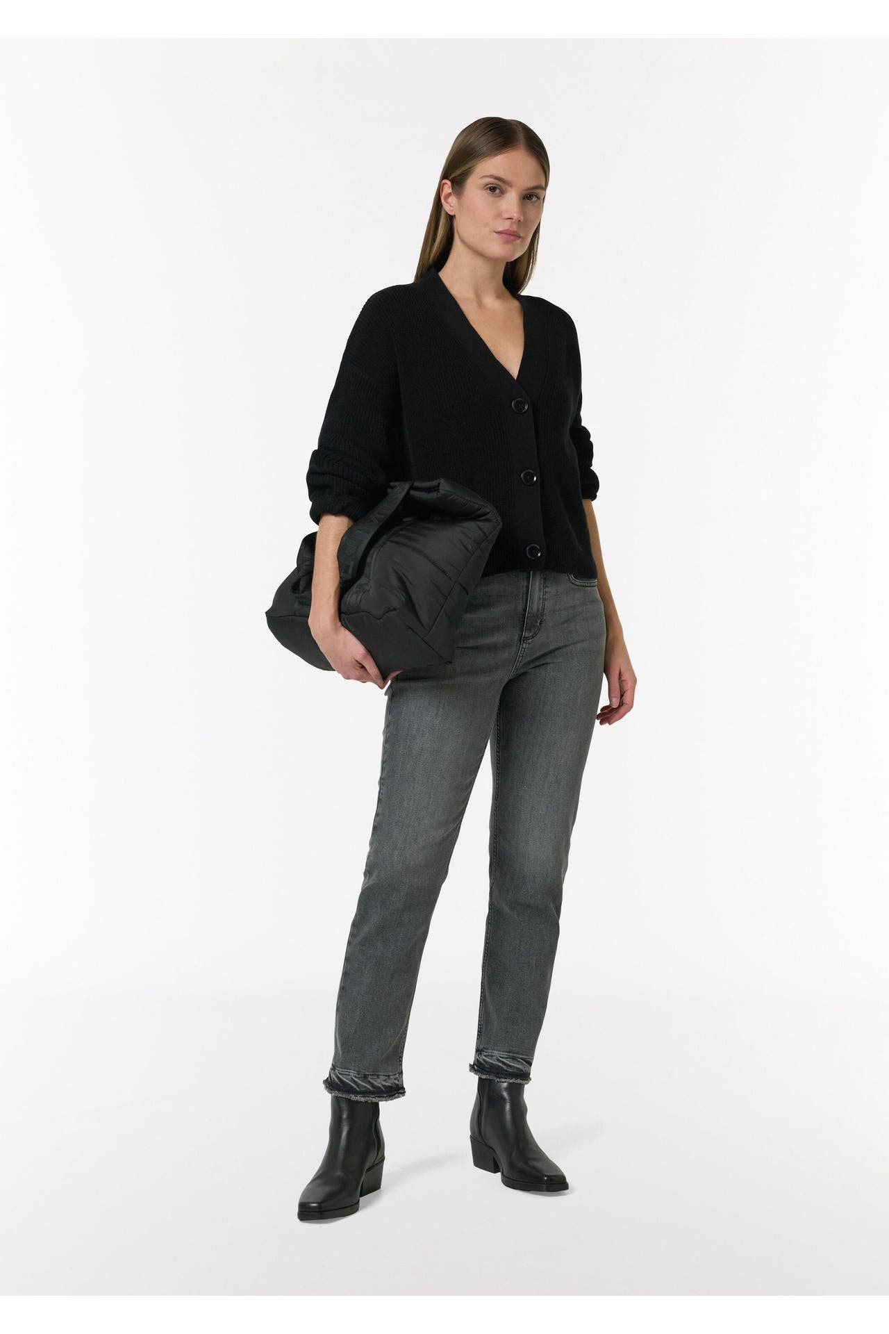 COMMA, Strickjacke 9999_schwarz, Bild 1