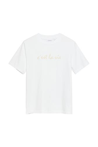 COMMA, T-Shirt 01E7_weiß