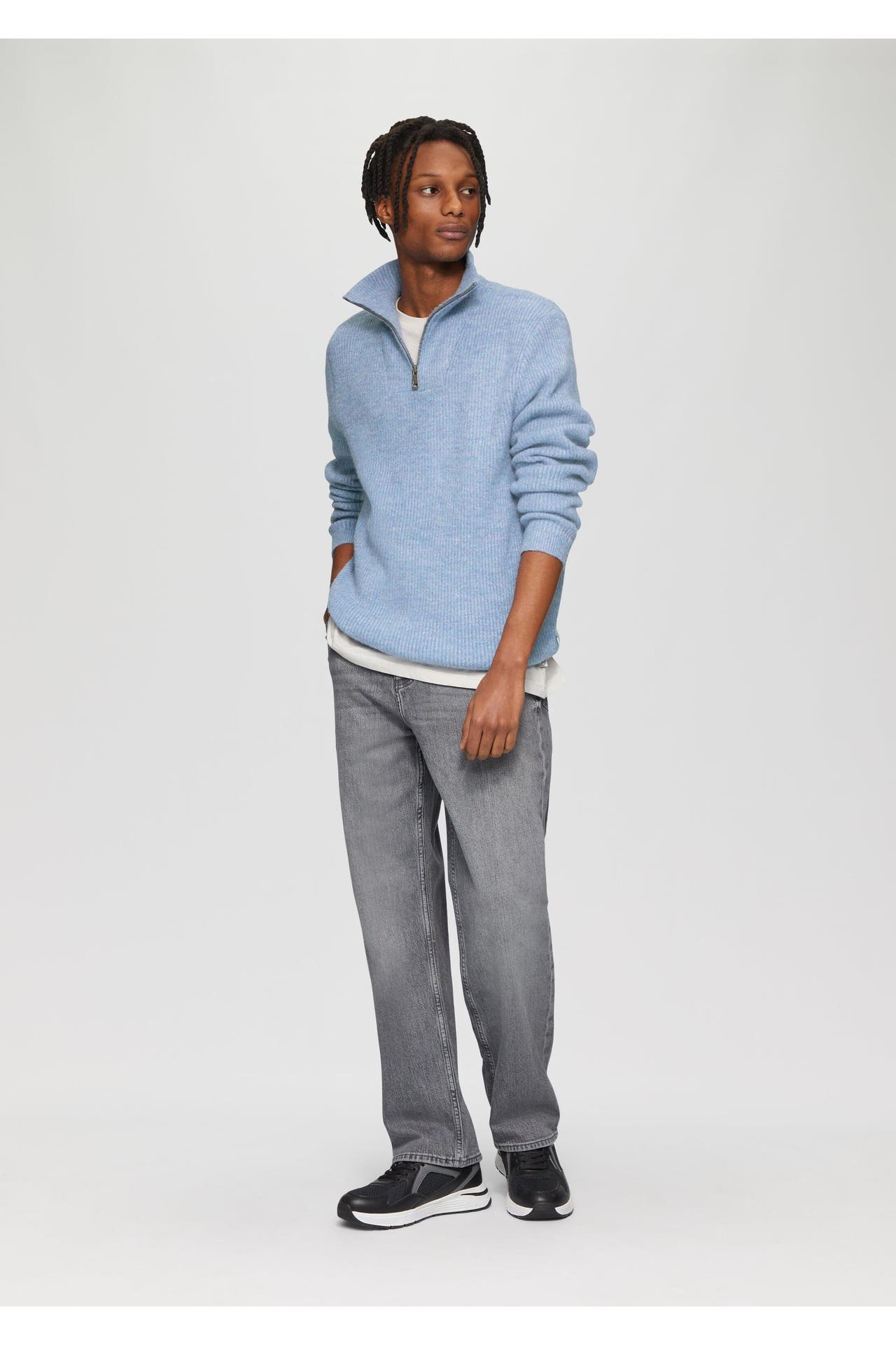 QS BY S.OLIVER Pullover 52W0_blassblau, Bild 1