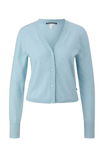 QS BY S.OLIVER Strickjacke 61W0_helles türkis