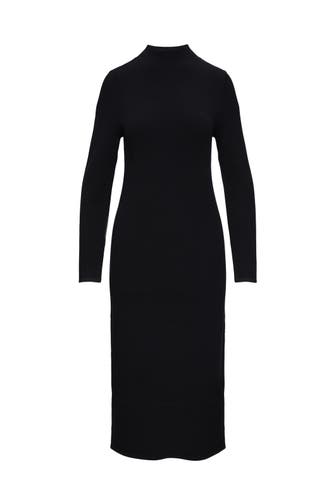 S.OLIVER Midikleid 9999_schwarz