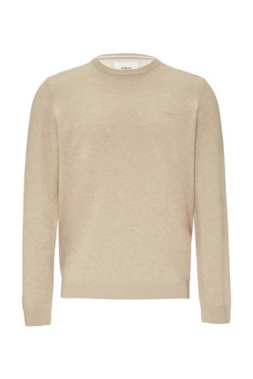 S.OLIVER Pullover 82W0_sandfarben