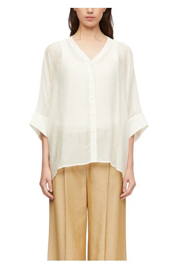 COMMA, Casual-Bluse 0501_helles beige