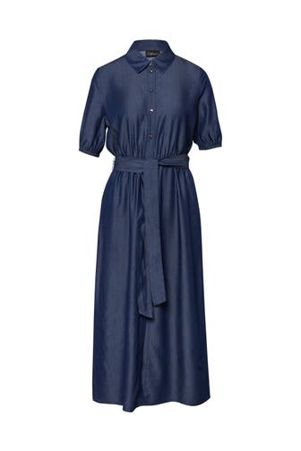 S.OLIVER Midikleid 57Y2_blau