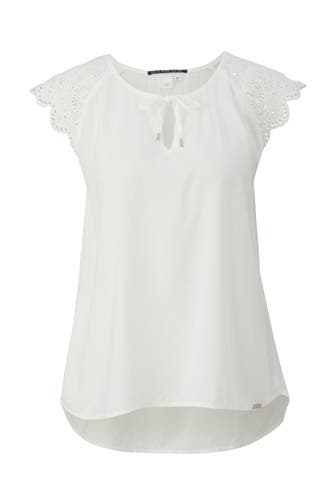 QS BY S.OLIVER Blusenshirt 0200_creme