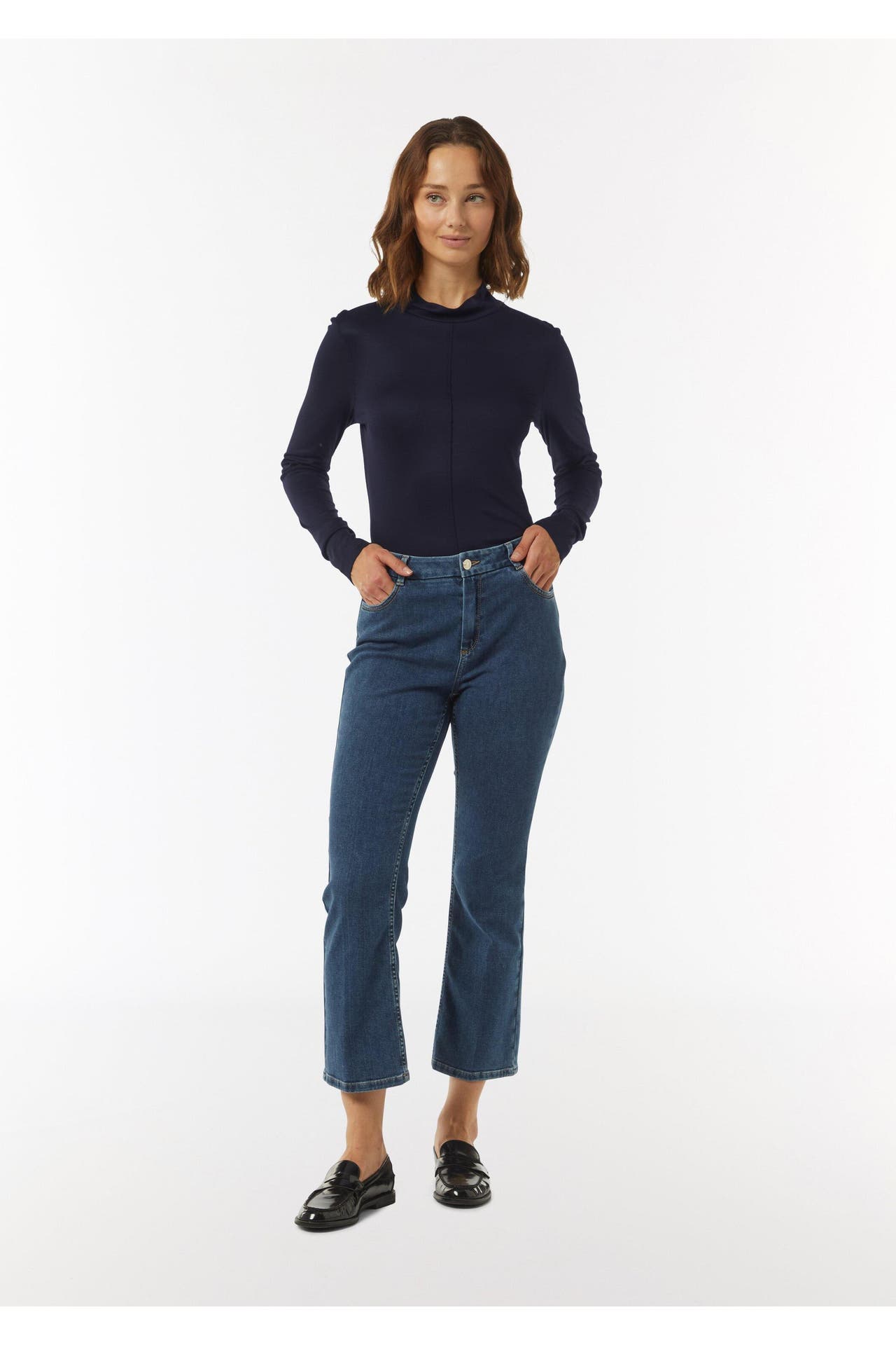COMMA, Longsleeve 5976_navy, Bild 1