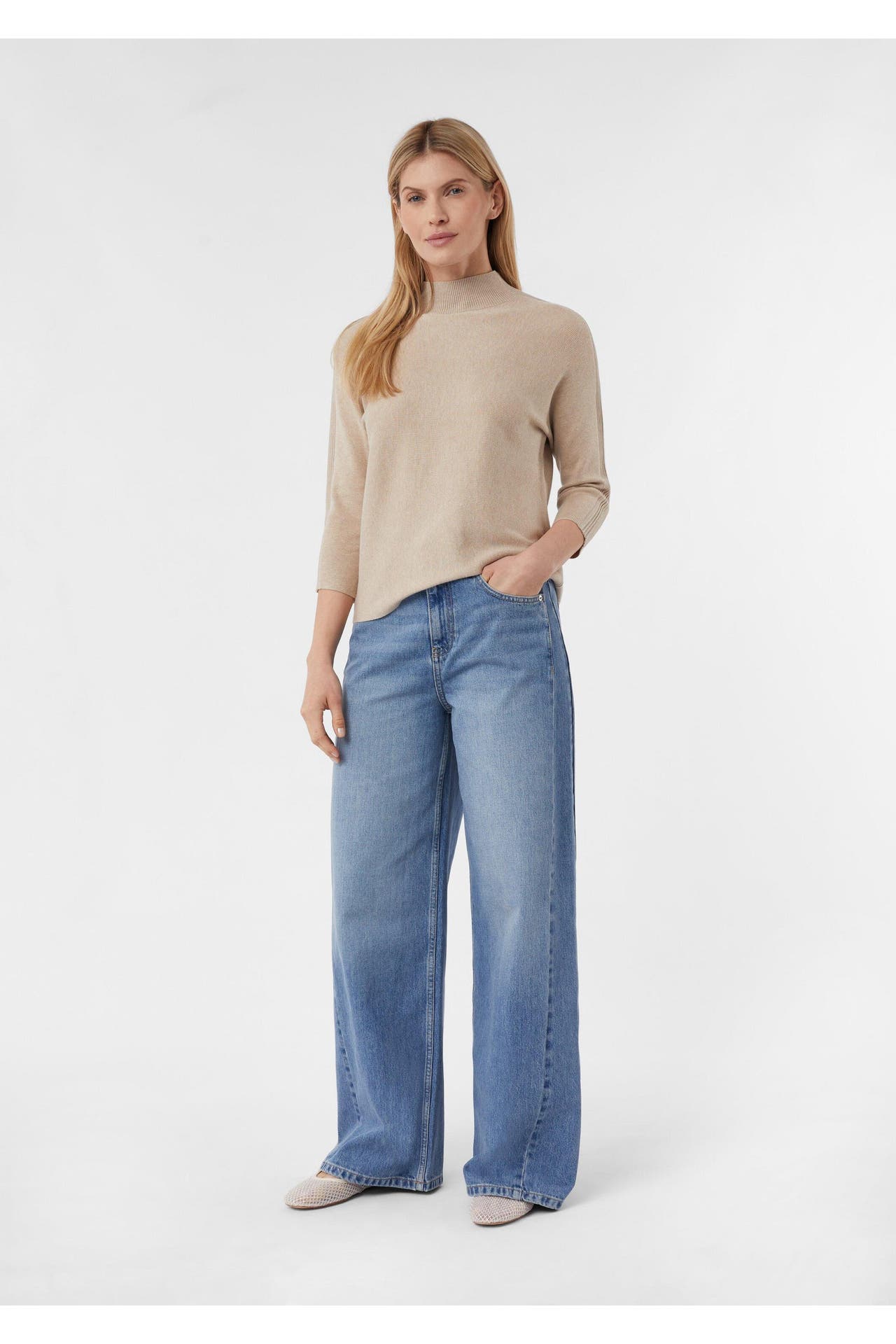 COMMA, Pullover 82W2_sandfarben, Bild 1