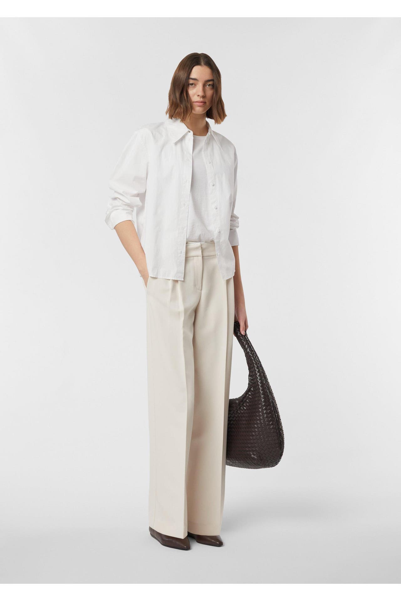 COMMA, Stoffhose 9300_creme Tapered, Bild 1