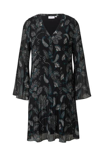 COMMA, Midikleid 99A0_schwarz