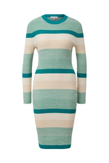S.OLIVER Kleid 66X9_helles petrol