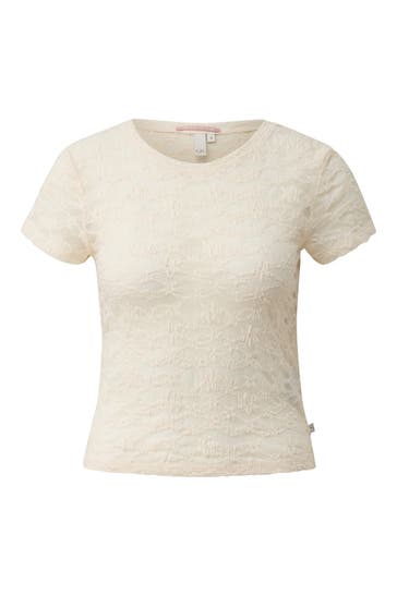 QS BY S.OLIVER T-Shirt 2000_beige