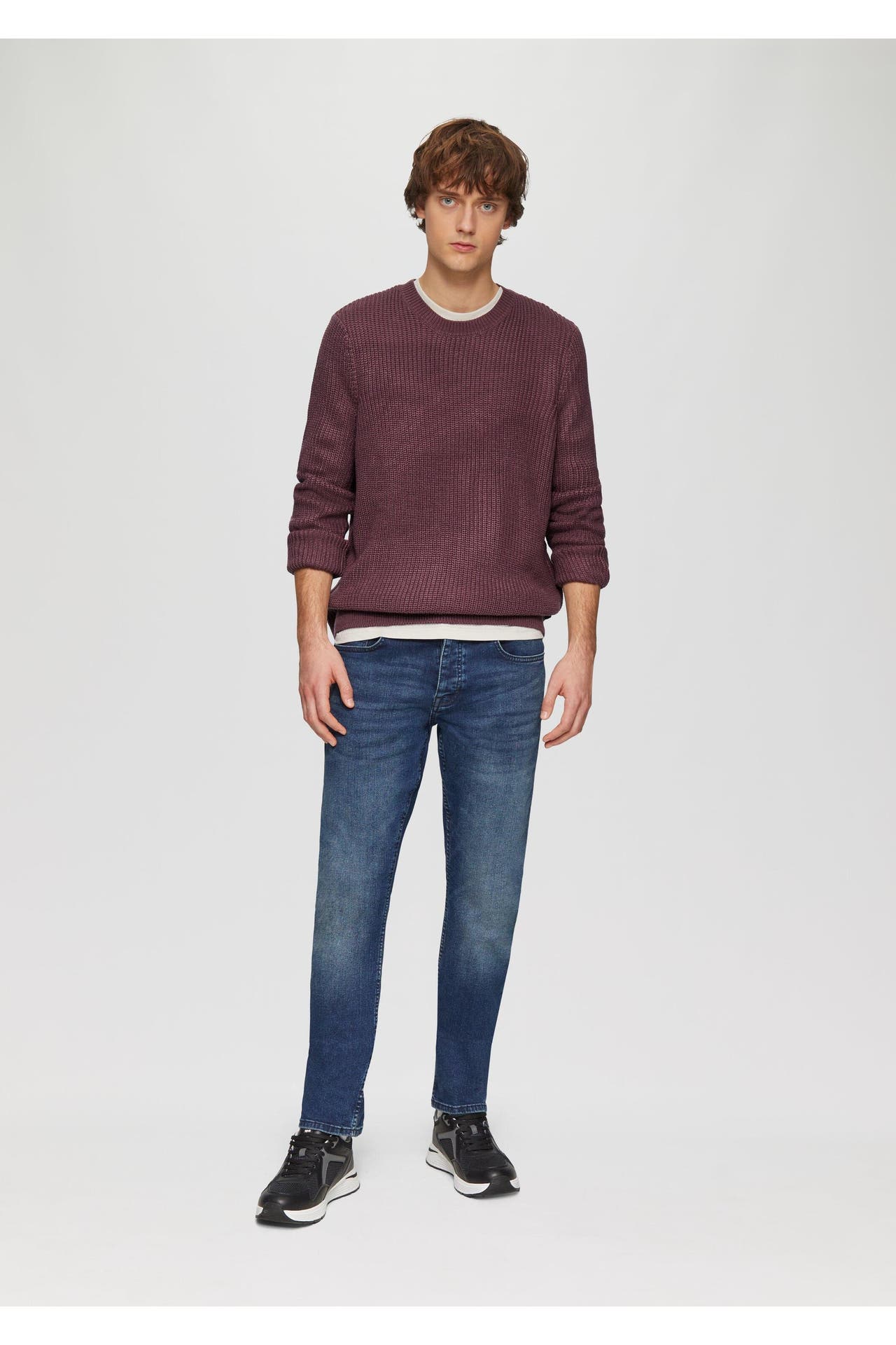 QS BY S.OLIVER Pullover 4784_bordeaux, Bild 1