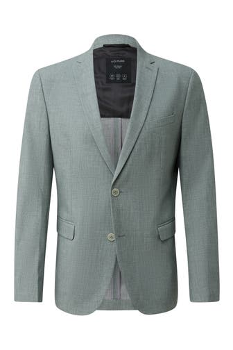 S.OLIVER Casual-Sakko S.OPURE 72A3_salbeigrün Slim Fit