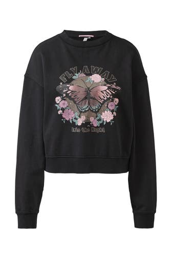 QS BY S.OLIVER Sweatshirt 99D0_schwarz