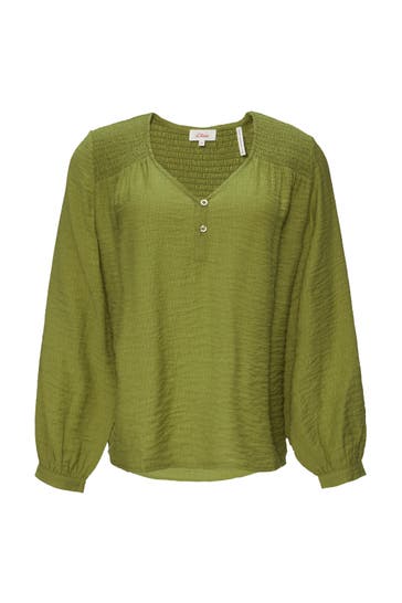 S.OLIVER Casual-Bluse 7774_guacamole