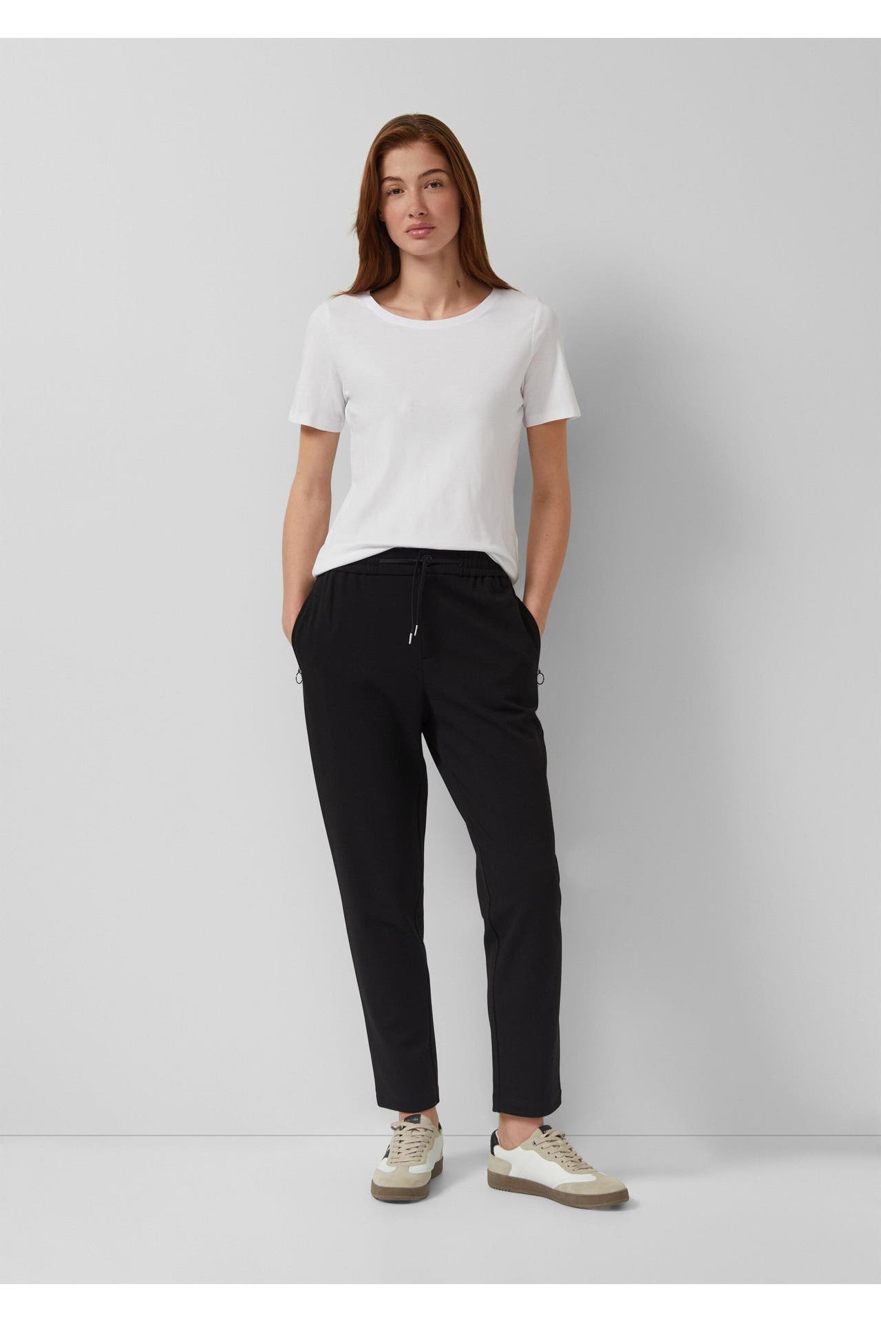 S.OLIVER Stoffhose 9999_schwarz Tapered, Bild 1