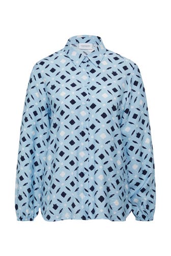 COMMA, Casual-Bluse 50A3_hellblau