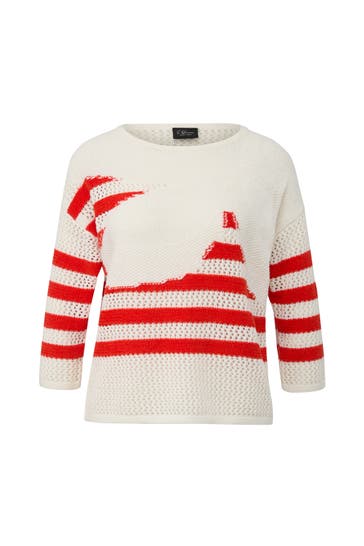 S.OLIVER Pullover 32X3_mohnrot