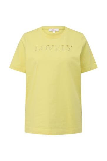 S.OLIVER T-Shirt 13D0_zitrone