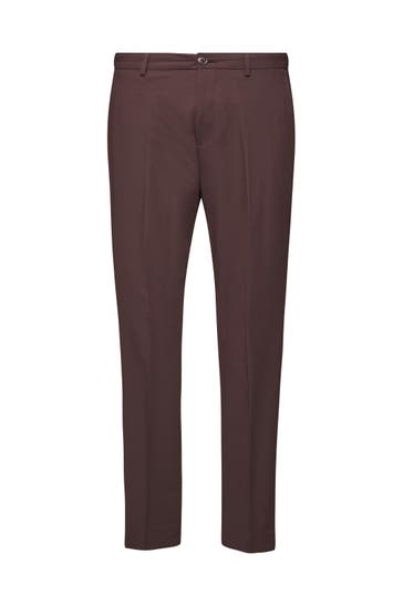 S.OLIVER Stoffhose S.OPURE 88W6_braun Slim