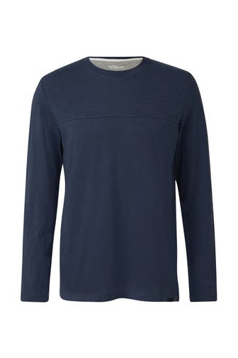 S.OLIVER Longsleeve 5826_dunkelblau
