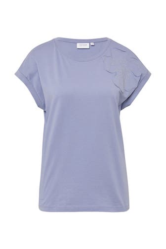 COMMA, T-Shirt 54D4_hellblau