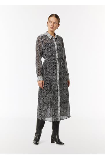 COMMA, Maxikleid 99B0_schwarz