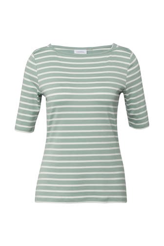 COMMA, T-Shirt 62G4_helles petrol