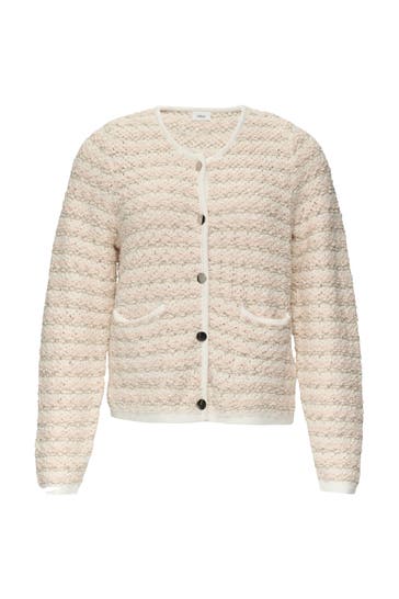 S.OLIVER Strickjacke 40X4_perlmuttrosa