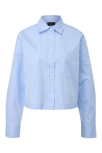 S.OLIVER Casual-Bluse 51G1_arktisblau