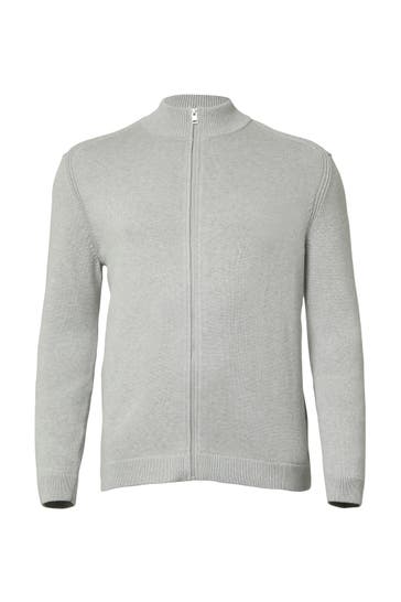 S.OLIVER Strickjacke 94W0_grau meliert